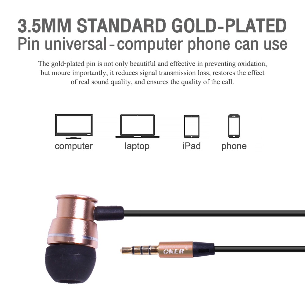 OKER หูฟังสมาร์ทโฟน รุ่น H-121.