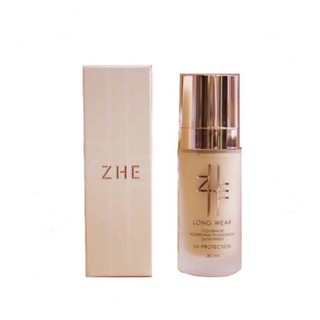 รองพื้นZhe foundation รองพื้นซีแบบขวด ของแท้100%