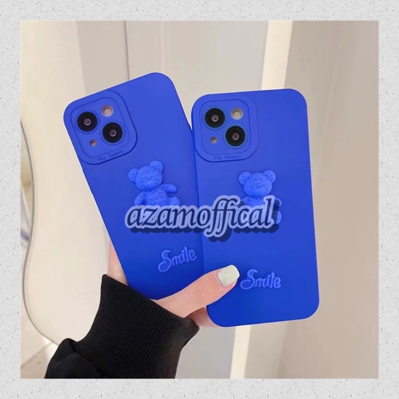 ELECTRIC BLUE DOLL IPHONE SILICONE CASE 11PROMAX Xs 11PRO 13PROMAX 12 13pro