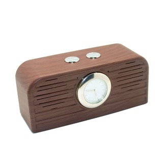 Bluetooth Speaker 108it ลำโพงบลูทูธ HDY-111 (สีน้ำตาลลายไม้)