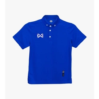 WARRIX เสื้อโปโลเบสิคเด็ก แขนสั้น WA-3315KN-น้ำเงิน