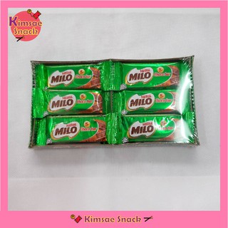 Milo Choco bar ไมโลช็อกโกบาร์ ขนาด 6 กรัม บรรจุ 12 ชิ้น