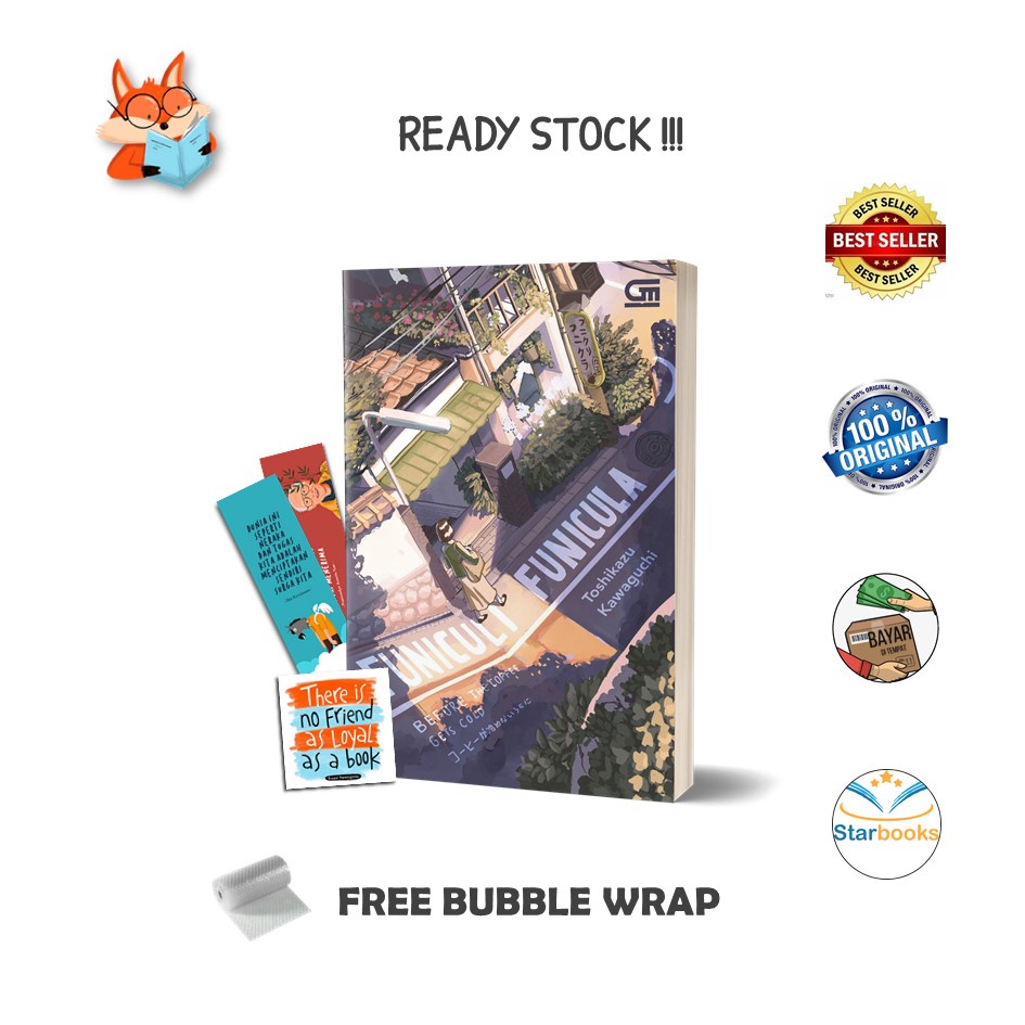 Funiculi Funicula 1: Before The Coffee Gets Cold - Gramedia Pustaka Utama (นวนิยาย)