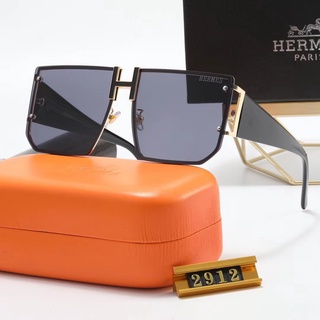 ใหม่ Hermes แว่นตากันแดดแฟชั่น กรอบสี่เหลี่ยม ขนาดใหญ่ หรูหรา เรโทร ใส่กลางแจ้ง สําหรับผู้ชาย ผู้หญิง UV400 2022