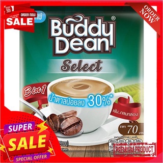 บัดดี้ดีนซีเล็คท์กาแฟ(น้ำตาลน้อย)18กX25ซBUDDY DEAN SELECT INSTANT COFFEE 18GX25S