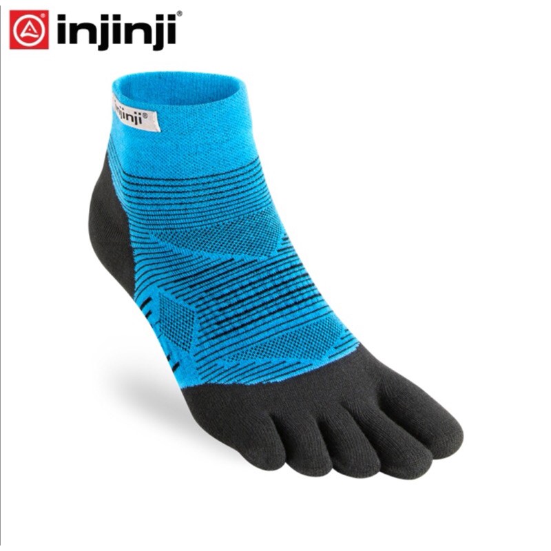 Injinji RUN MINI CREW LIGHTWEIGHT ToeSocks/Five Finger Socks Running Marathon Workout Sports