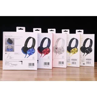หูฟัง Extra Bass หูฟังครอบหูรุ่น 450AP Stereo Headphoneช่องเสียบ3.5