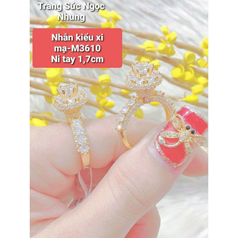 แหวนหินชุบ-M36******