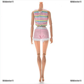 【with•TER】ชุดกีฬา กางเกงขาสั้น สําหรับบาร์บี้ 1 ชิ้น