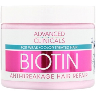 ✨New ✨pre order 💥Advanced Clinicals, Biotin, Anti-Breakage Hair Repair, 12 fl oz (355 ml)