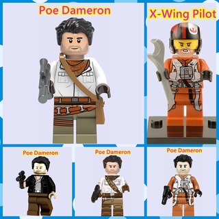 บล็อกตัวต่อเลโก้ Poe Dameron ขนาดเล็ก ของเล่นสําหรับเด็ก