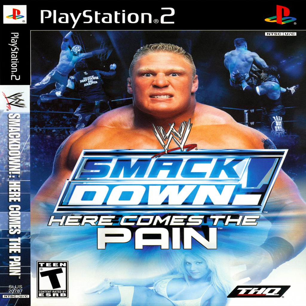 WWE SmackDown Here Comes the Pain [USA] [PS2 DVD]