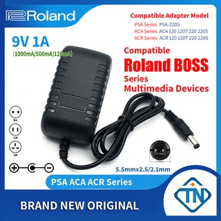 อะแดปเตอร์ 9V AC/DC ACR ACA PSA-220S สําหรับ Roland Micro CUBE GUITAR Cubes &amp; ME-20 ME-25 ME-30 ME-50 ME-X BOSS Multi-Effects Pedal Power Supply