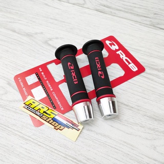 แฮนด์กริป แก๊ส RCB RACING BOY ORIGINAL+JALU STANG CHROME MODEL pcx UNIVERSAL Motorcycle HANDGRIP HANDFAT HANDSPAD GRIP RCB HG55 HG 55 HG 66 HG66 ORIGINAL beat mio Vantel xeon revo supra kharisma tiger pcx nmax lexi aerox vespa Matic Vario 160 fazzio