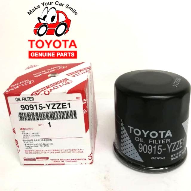 กรองน้ํามันเครื่องสําหรับ Toyota Vios ncp42, ncp93, ncp150