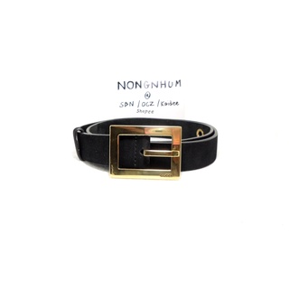 เข็มขัด Gucci belt with Square Buckle sz 85 34 มือ 2 ของแท้