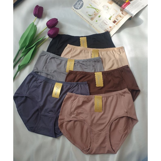 🧸กางเกงในทรง Full ผ้าเด้ง/ ลื่น กระชับก้น ผ้าวาโก้ (ไซส์ XL, 2XL, 3xl)
