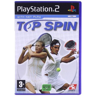 แผ่นเกมส์ PS2 - Top Spin