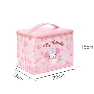 พร้อมส่ง💕 กระเป๋าเครื่องสำอางค์ ทรงเหลี่ยม ลายการ์ตูน หนังPU น่ารักมากๆ กระเป๋าอเนกประสงค์ | Bluerubystore