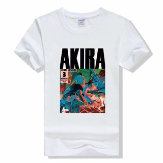 [S-5XL] เสื้อยืดผ้าฝ้าย 100% พิมพ์ลายมังงะ Akira 1988 Natural V7 K.Otomo Tokyo แฟชั่นฤดูร้อน สําหรับผู้ชาย