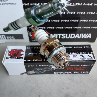 หัวเทียน MITSUDAIWA หัวเทียน เครื่องตัดหญ้า เลื่อยยนต์ 2 จังหวะ 4 จังหวะ WS7F ของแท้ อย่างดี 100%