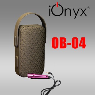 iOnyx Speaker Super Bass Bluetooth ลำโพงบลูทูธ รุ่น OB-04 BY COMPRO