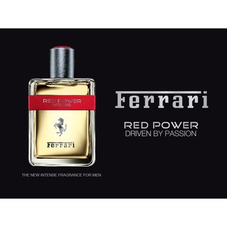 Ferrari Red Power Intense Edt 125 ml. ( กล่องซีล )