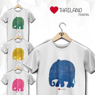 [100% Cotton] เสื้อช้างไทย เสื้อช้าง minimal เสื้อTHAILAND ของฝากจากไทย THAILAND T-Shirt by PARDECH