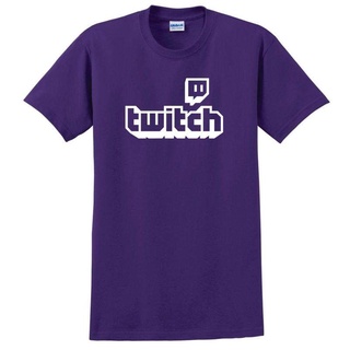 tshirtเสื้อยืดคอกลมฤดูร้อนWanyg เสื้อยืด ผ้าฝ้าย 100% พิมพ์ลาย Twitch Tv Gamer ของขวัญวันเกิด สําหรับผู้ชายSto4XL