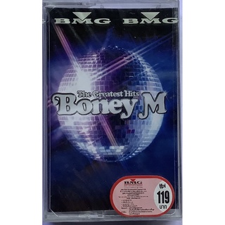 Cassette Tape เทปคาสเซ็ตเพลง Boney M The Greatest Hits รวม 18 เพลงฮิต ลิขสิทธิ์ซีล Rasputin Daddy Cool Rivers Of Babylon