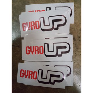 สติกเกอร์ honda gyro up 5ชิ้น/ชุด