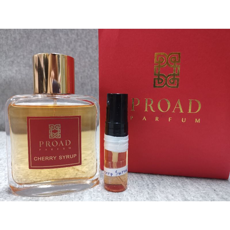 Proad Cherry Syrup : น้ำหอมแท้ แบ่งขาย