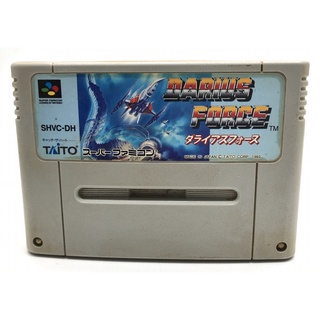 ตลับแท้ [SFC] [0059] Darius Force (Japan) (SHVC-DH) Super Famicom