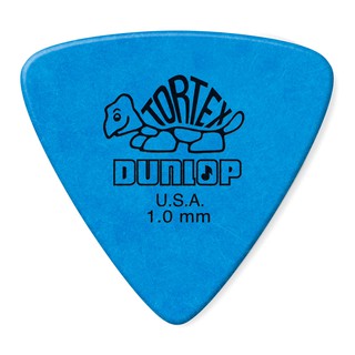 ปิ๊กDunlop รุ่น TORTEX  TRIANGLE 1.00 mm ฟ้า