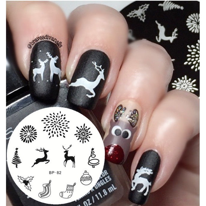 {BP-84,85,86,87,88,89} BP-82-BP-90 Born Pretty Nail Art Stamping Plates Image Stamp Template