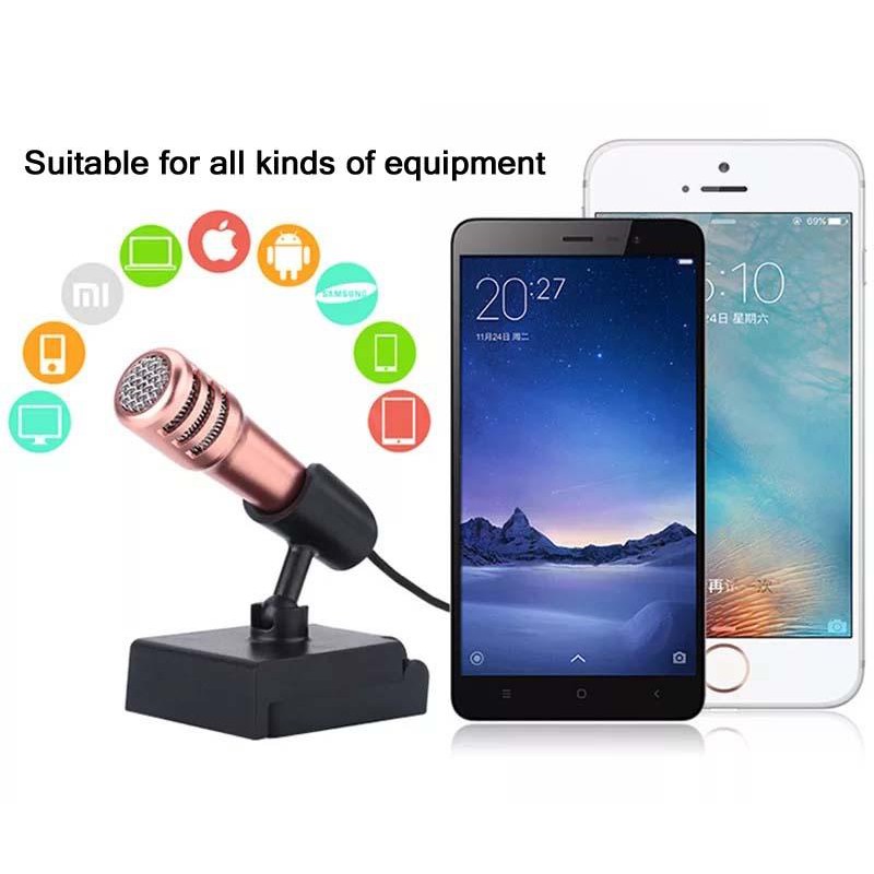 ไมโครโฟนจิ๋ว คาราโอเกะ (Mini Microphone Karaoke) เหมาะสำหรับโทรศัพท์มือถือ Mini Microphone Karaoke for mobile phones
