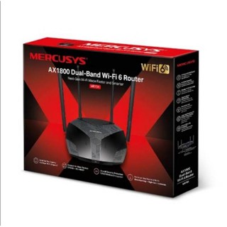 Mercusys MR70X AX1800 Dual-Band WiFi 6 Router เร้าเตอร์รับสัญญาณ