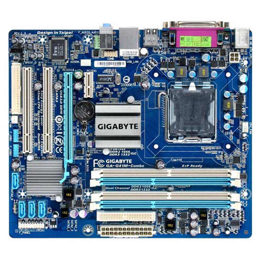 Used Original GIGABYTE GA-G41M-Combo Mainboard G41 Motherboard LGA 775 Desktop Motherboard DDR2 DDR3 8G roC7 #3