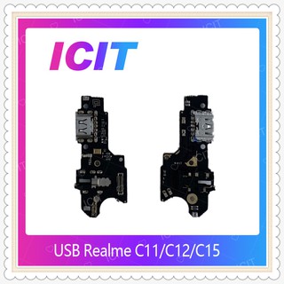 USB Realme C11 / Realme C12/ Realme C15 อะไหล่สายแพรตูดชาร์จ แพรก้นชาร์จCharging Connector Port Flex Cabl ICIT-Display