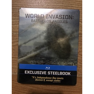 Blu-rayแผ่นท้กล่องเหล็กมือหนึ่งWORLD INVASION วันยึดโลก