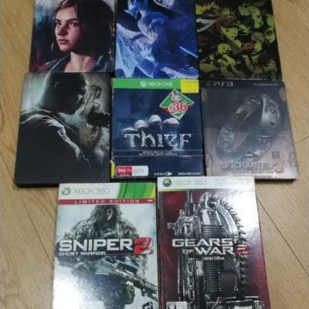 ♪♪ #กล่องเหล็ก #steelbook​ ทั้งกล่องเปล่าและมีแผ่นเกมส์​/แผ่นหนัง #อัปเดต 01/05/2026