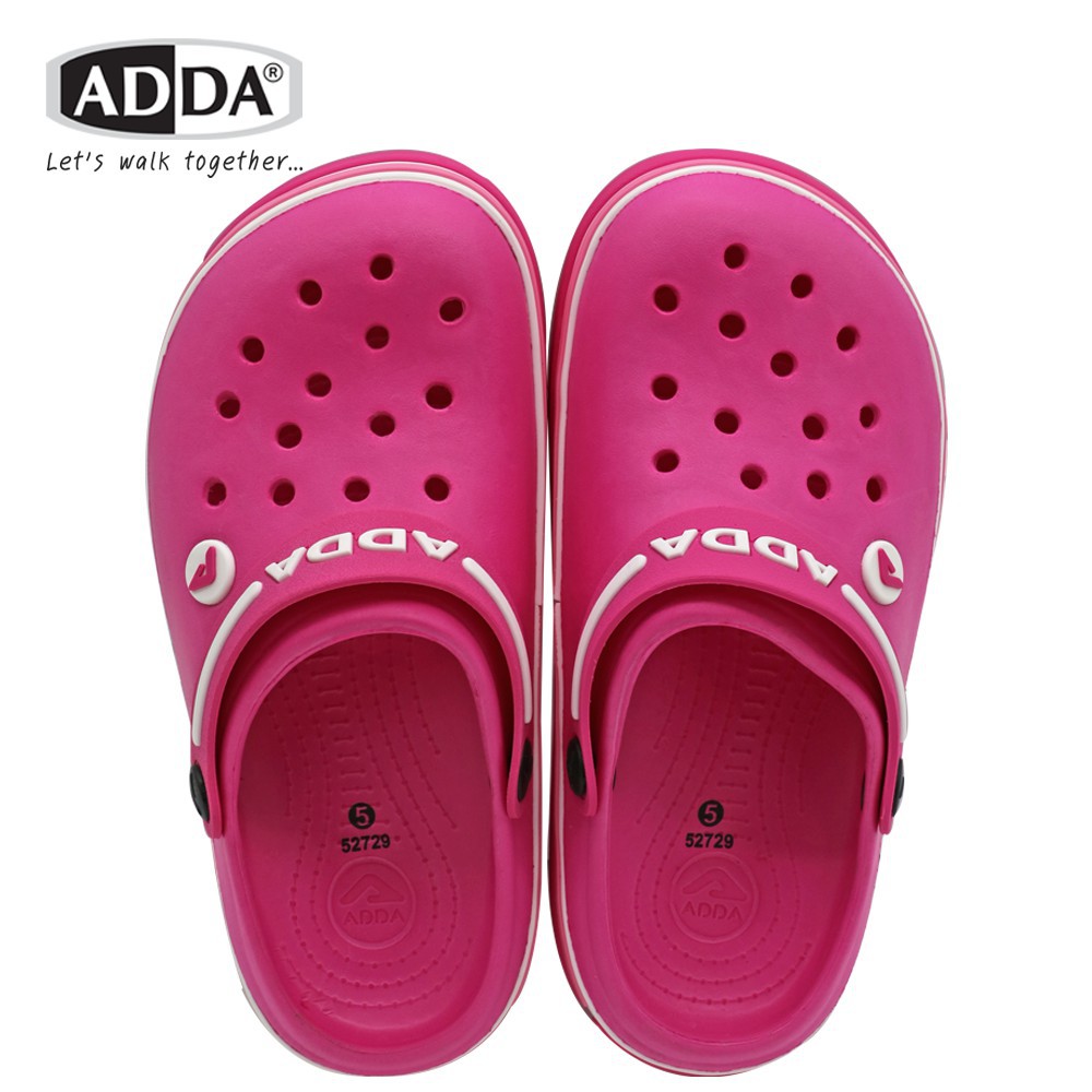 ♗◑❁ADDA รองเท้าแตะแบบหัวโต ผู้หญิง รุ่น 52729W1 (เบอร์ 4-6)