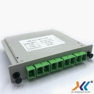 SPLITTER FIBER OPTIC SC/APC plc 1X8 (แบบกล่อง)