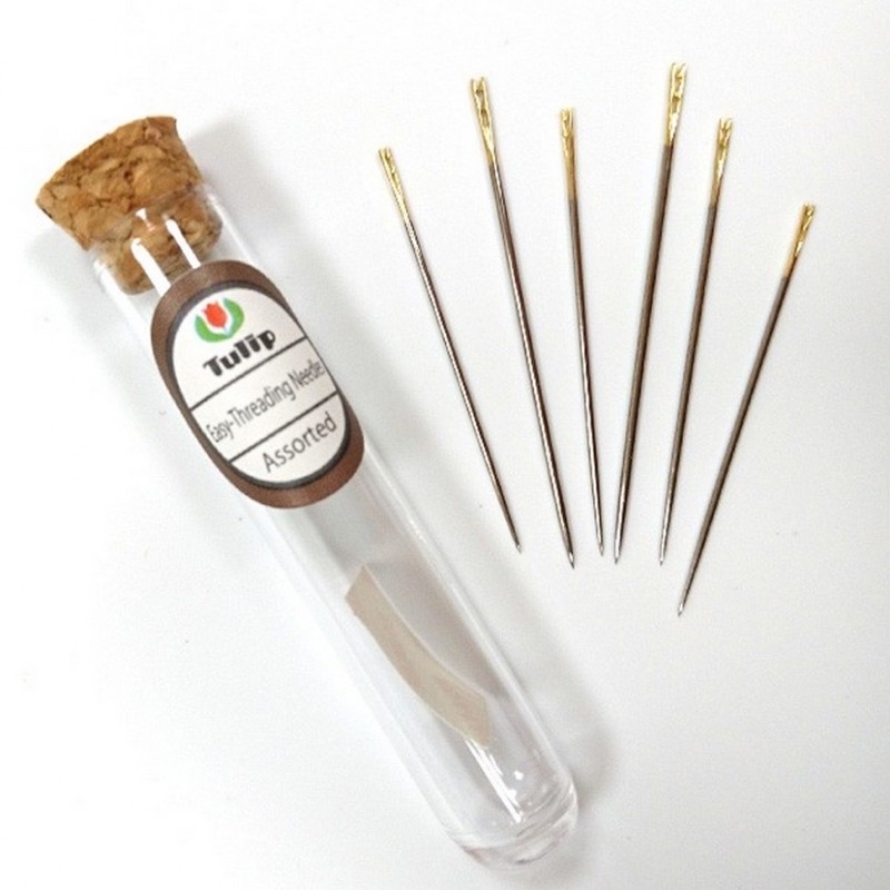 Tulip Hiroshima Needles Easy Threading เข็มเย็บผ้าแบบไม่ต้องสน ญี่ปุ่นแท้