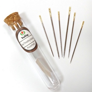 Tulip Needles Easy Threading เข็มเย็บผ้าแบบไม่ต้องสน ญี่ปุ่นแท้