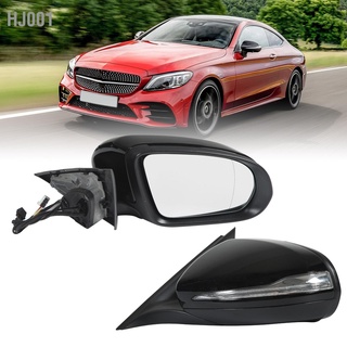 Hj001 อะไหล่กระจกมองหลัง 2058109701 แบบเปลี่ยน สําหรับ Mercedes Benz C Class W205 2014‐2020 2 ชิ้น