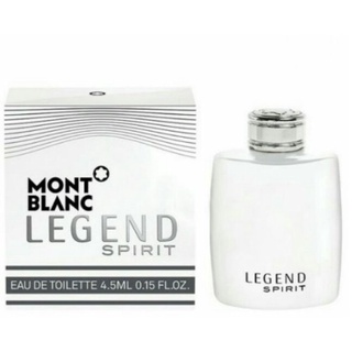 Mont Blanc Legend Spirit EDT 4.5ml สร้างสรรค์นิยามแบบใหม่ให้กับสุภาพบุรุษ ด้วยน้ำหอมตระกูลกลิ่น Fresh Woody Aromatic