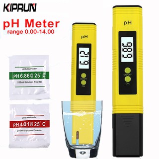 Kiprun ปากกาทดสอบค่า PH ดิจิทัล หน้าจอ LCD ความแม่นยํา 0.1 TDS EC สําหรับทดสอบอุณหภูมิน้ํา สระว่ายน้ํา ตู้ปลา