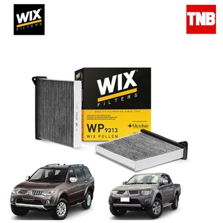 wix fillter ไส้กรองแอร์คาร์บอน Mitsubishi Triton Pajero มิซูบิชิ ไททัน ไตตั้น ปาเจโร่ ปี 2008-2014