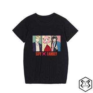 Manga Anime spy x family ลอยด์ ฟอเจอร์ อาเนีย ฟอเจอร์ ยอร์ ฟอเจอร์ Loid Anya Yor Bond Forger tops 3D Cosplay t shirt เสื